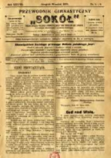 Przewodnik Gimnastyczny "Sok&oacute;ł": organ Związku Polskich Gimnastycznych Towarzystw Sokolich we Lwowie 1920.08/09 R.37 Nr8/9