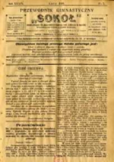 Przewodnik Gimnastyczny "Sokół": organ Związku Polskich Gimnastycznych Towarzystw Sokolich w Austryi 1919.02 R.36 Nr2