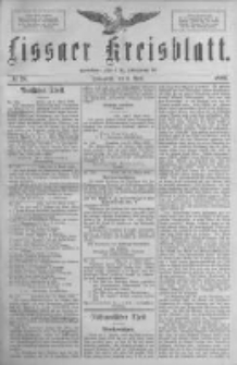 Lissaer Kreisblatt.1889.04.06 Nr28