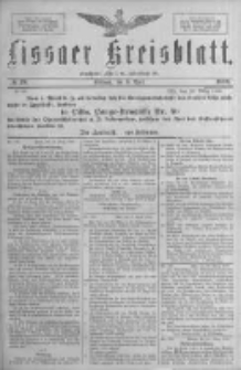 Lissaer Kreisblatt.1889.04.10 Nr29