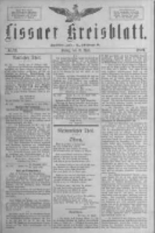 Lissaer Kreisblatt.1889.04.19 Nr32