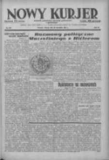 Nowy Kurjer: dziennik poświęcony sprawom politycznym i społecznym 1937.09.28 R.48 Nr223
