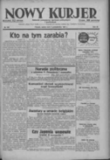 Nowy Kurjer: dziennik poświęcony sprawom politycznym i społecznym 1937.10.09 R.48 Nr233