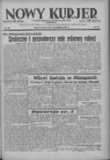 Nowy Kurjer: dziennik poświęcony sprawom politycznym i społecznym 1937.10.10 R.48 Nr234