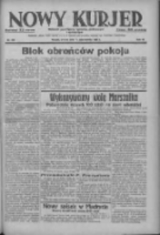 Nowy Kurjer: dziennik poświęcony sprawom politycznym i społecznym 1937.10.12 R.48 Nr235