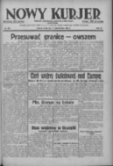 Nowy Kurjer: dziennik poświęcony sprawom politycznym i społecznym 1937.10.13 R.48 Nr236