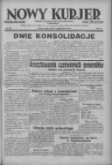 Nowy Kurjer: dziennik poświęcony sprawom politycznym i społecznym 1937.10.22 R.48 Nr244