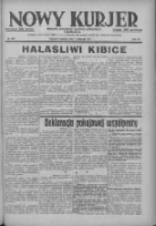 Nowy Kurjer: dziennik poświęcony sprawom politycznym i społecznym 1937.11.07 R.48 Nr257
