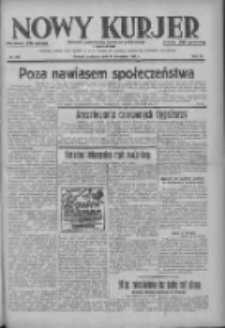 Nowy Kurjer: dziennik poświęcony sprawom politycznym i społecznym 1937.11.14 R.48 Nr262