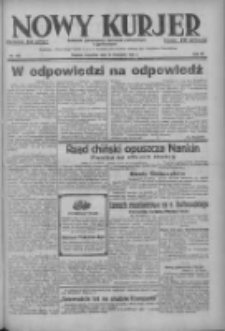 Nowy Kurjer: dziennik poświęcony sprawom politycznym i społecznym 1937.11.18 R.48 Nr265
