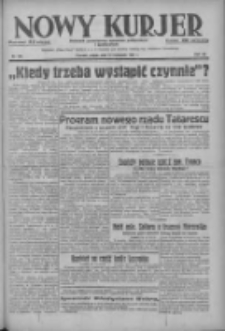 Nowy Kurjer: dziennik poświęcony sprawom politycznym i społecznym 1937.11.19 R.48 Nr266