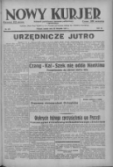 Nowy Kurjer: dziennik poświęcony sprawom politycznym i społecznym 1937.11.20 R.48 Nr267