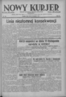 Nowy Kurjer: dziennik poświęcony sprawom politycznym i społecznym 1937.11.24 R.48 Nr270