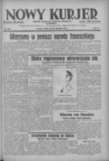 Nowy Kurjer: dziennik poświęcony sprawom politycznym i społecznym 1937.11.27 R.48 Nr273