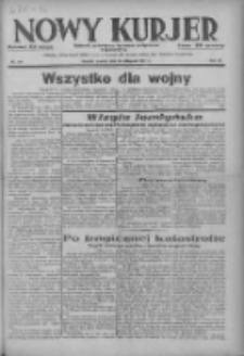 Nowy Kurjer: dziennik poświęcony sprawom politycznym i społecznym 1937.11.30 R.48 Nr275