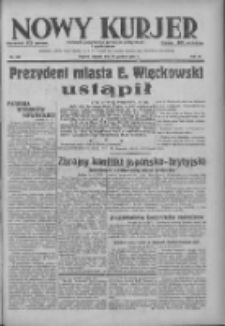 Nowy Kurjer: dziennik poświęcony sprawom politycznym i społecznym 1937.12.14 R.48 Nr286