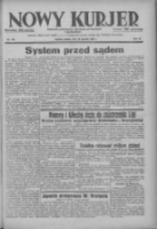 Nowy Kurjer: dziennik poświęcony sprawom politycznym i społecznym 1937.12.18 R.48 Nr290