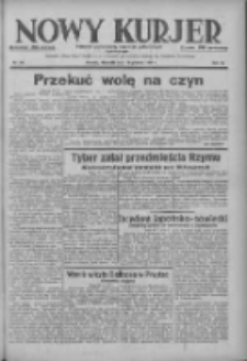 Nowy Kurjer: dziennik poświęcony sprawom politycznym i społecznym 1937.12.19 R.48 Nr291