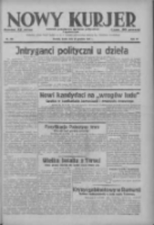 Nowy Kurjer: dziennik poświęcony sprawom politycznym i społecznym 1937.12.29 R.48 Nr298