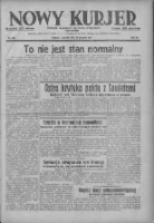 Nowy Kurjer: dziennik poświęcony sprawom politycznym i społecznym 1937.12.30 R.48 Nr299