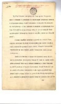Akt układu zawartego dnia 5.7.1916 r. między Poznańskim Towarzystwem Przyjaci&oacute;ł Nauk, a spadkobiercami J&oacute;zefa Mielżyńskiego, dotyczący prawa własności zbior&oacute;w i budynk&oacute;w oraz ich użytkowania
