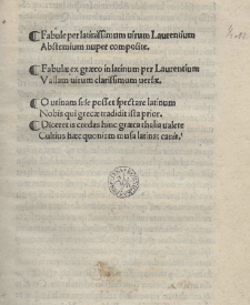 Fabulae. Ed. Domitius Palladius. Cum additionibus Petri Pauli Phantini et Ioannis Antracini