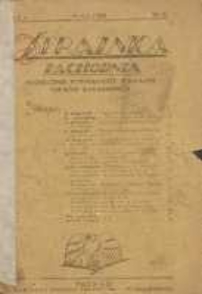Strażnica Zachodnia: miesięcznik poświęcony sprawom kres&oacute;w zachodnich 1922 maj R.1 Nr3