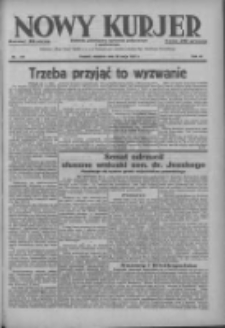 Nowy Kurjer: dziennik poświęcony sprawom politycznym i społecznym 1937.05.30 R.48 Nr121