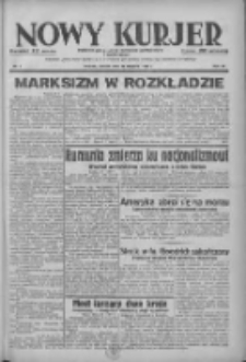 Nowy Kurjer: dziennik poświęcony sprawom politycznym i społecznym 1938.01.11 R.49 Nr7