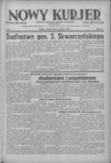 Nowy Kurjer: dziennik poświęcony sprawom politycznym i społecznym 1938.01.13 R.49 Nr9