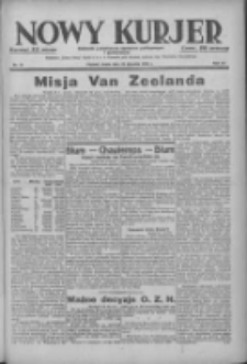 Nowy Kurjer: dziennik poświęcony sprawom politycznym i społecznym 1938.01.19 R.49 Nr14