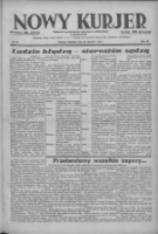 Nowy Kurjer: dziennik poświęcony sprawom politycznym i społecznym 1938.01.23 R.49 Nr18