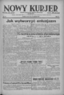 Nowy Kurjer: dziennik poświęcony sprawom politycznym i społecznym 1938.01.25 R.49 Nr19