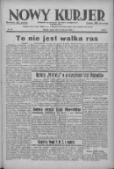 Nowy Kurjer: dziennik poświęcony sprawom politycznym i społecznym 1938.01.28 R.49 Nr22