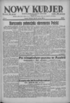 Nowy Kurjer: dziennik poświęcony sprawom politycznym i społecznym 1938.01.30 R.49 Nr24