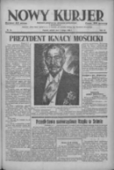 Nowy Kurjer: dziennik poświęcony sprawom politycznym i społecznym 1938.02.01 R.49 Nr25