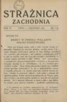 Strażnica Zachodnia 1925 lipiec/grudzień R.4 Nr Nr 7/12