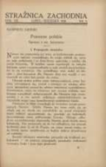 Strażnica Zachodnia: kwartalnik poświęcony sprawom Kres&oacute;w Zachodnich 1928 lipiec/wrzesień R.7 Nr3