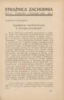 Strażnica Zachodnia: kwartalnik poświęcony sprawom Kres&oacute;w Zachodnich 1930 kwiecień/czerwiec R.9 Nr2