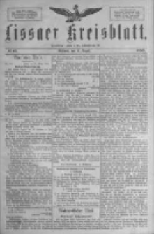 Lissaer Kreisblatt.1889.08.14 Nr65