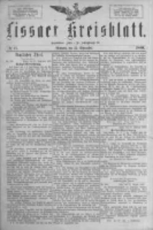 Lissaer Kreisblatt.1889.09.25 Nr77