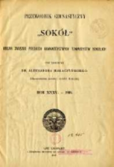 Przewodnik Gimnastyczny "Sok&oacute;ł": organ Związku Polskich Gimnastycznych Towarzystw Sokolich w Austryi 1918.01 R.35 Nr1