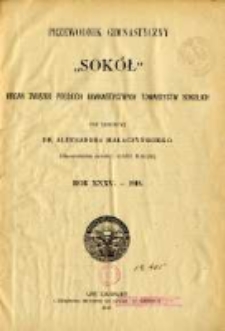 Przewodnik Gimnastyczny "Sokół": organ Związku Polskich Gimnastycznych Towarzystw Sokolich w Austryi 1918.01 R.35 Nr1