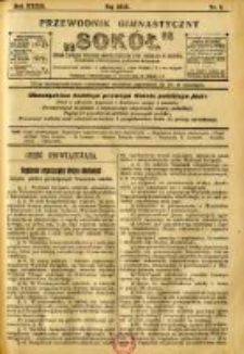 Przewodnik Gimnastyczny "Sokół": organ Związku Polskich Gimnastycznych Towarzystw Sokolich w Austryi 1912.05 R.32 Nr5
