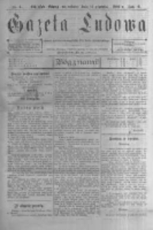 Gazeta Ludowa: pismo polsko-ewangelickie dla ludu mazurskiego. 1901.01.12 R.6 nr4