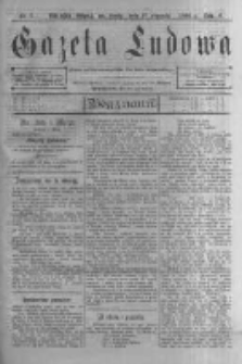 Gazeta Ludowa: pismo polsko-ewangelickie dla ludu mazurskiego. 1901.01.19 R.6 nr6