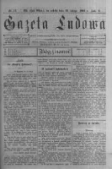 Gazeta Ludowa: pismo polsko-ewangelickie dla ludu mazurskiego. 1901.02.16 R.6 nr14