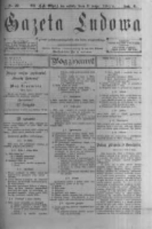 Gazeta Ludowa: pismo polsko-ewangelickie dla ludu mazurskiego. 1901.05.11 R.6 nr37