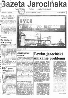 Gazeta Jarocińska 1993.01.15 Nr2(120)