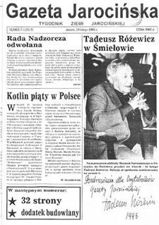 Gazeta Jarocińska 1993.02.19 Nr7(125)